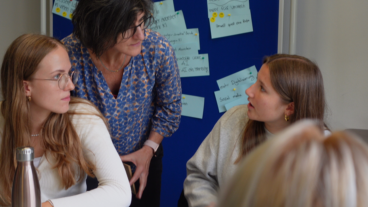 An der Schule: Eindrücke eines Labors